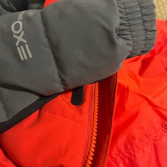 Spyder Red and Gray Kids' Winter Jacket and Pants Set - Picture 10 of 12